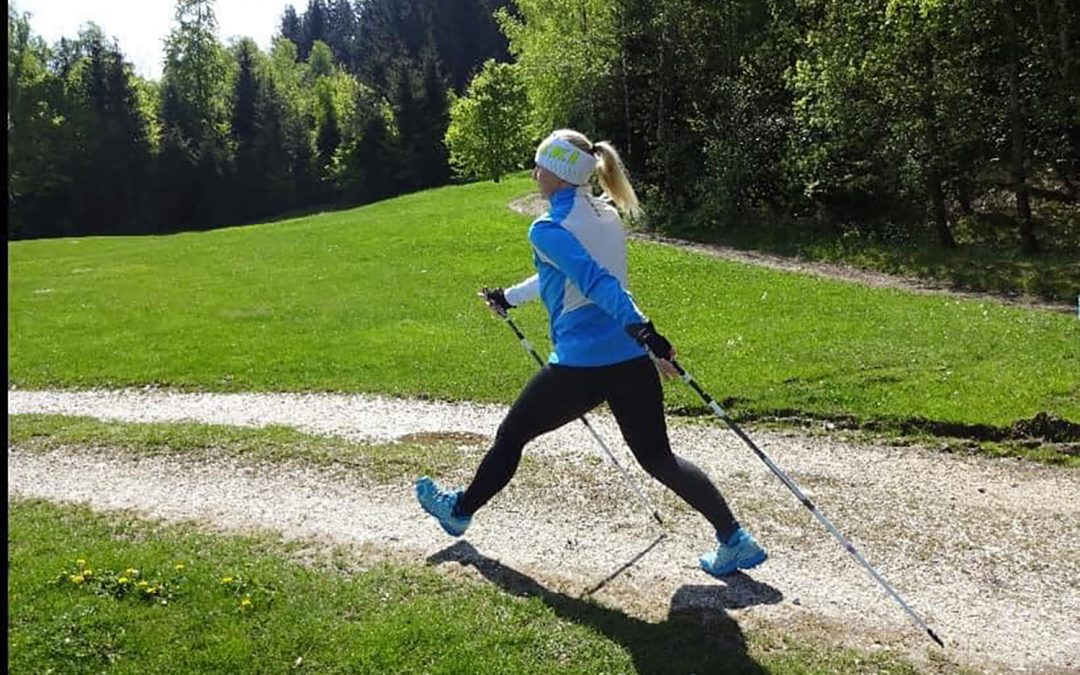 Nordic Walking Gesundheitssport Online mit dem Sportbund Pfalz