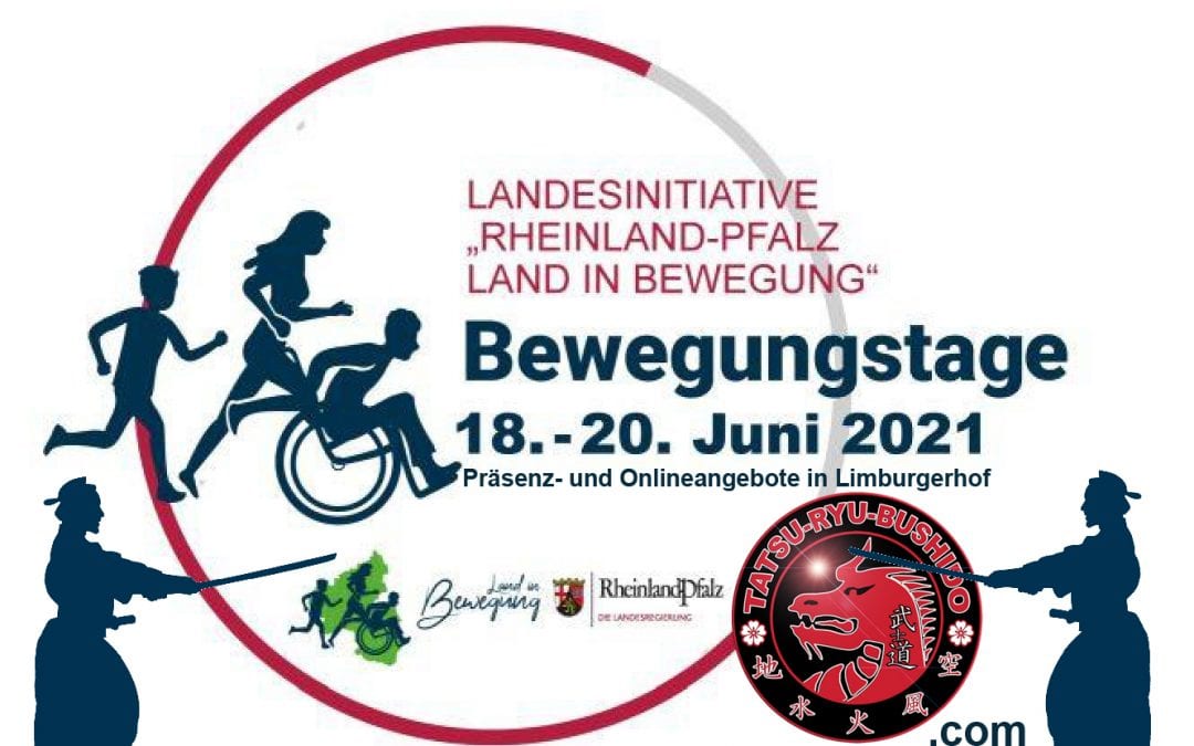 Rheinland Pfälzische Bewegungstage vom 18.-20. Juni 2021 in Limburgerhof