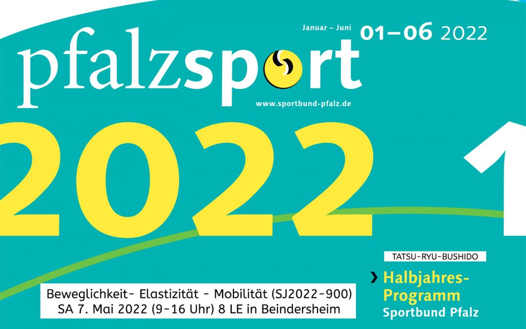 Sportbund-Pfalz Halbjahresprogramm 2022-1