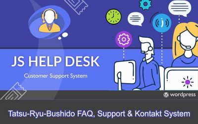 Update Tatsu-Ryu-Bushido FAQ, Support & Kontakt System