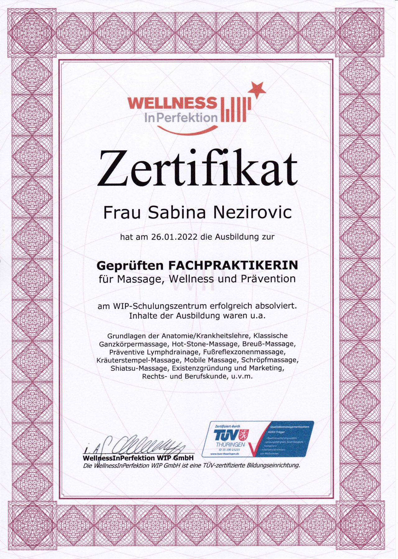 TRB | Wellness in Perfektion Akademie & Sport und Wellness Akademie Via