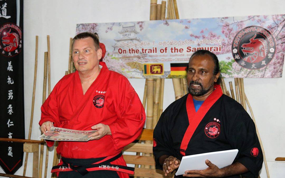 A great end to the Samurai Camp in Sri Lanka