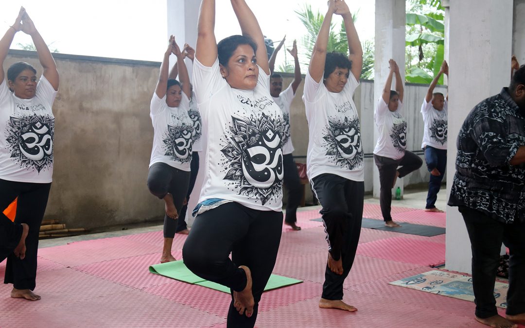 Yoga in Sri Lanka at the Samurai Camp 2024